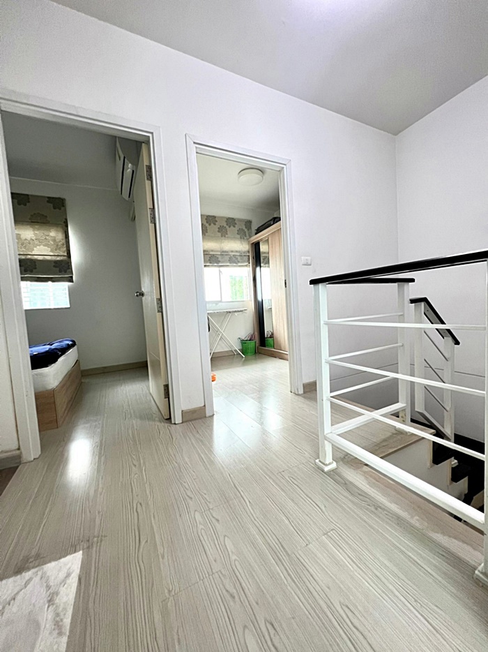 ขายบ้าน บ้านพฤกษา 86/2 ลาดกระบัง-สุวรรณภูมิ สภาพสวย ราคาดีต่อใจ ต่อเติมโรงจอดรถหน้าบ้าน-ครัวหลังบ้านแล้ว